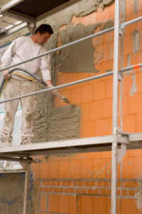 Endui projeté façade