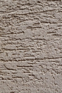 Enduit ribbé extérieur